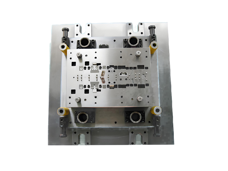 Cold stamping single process die