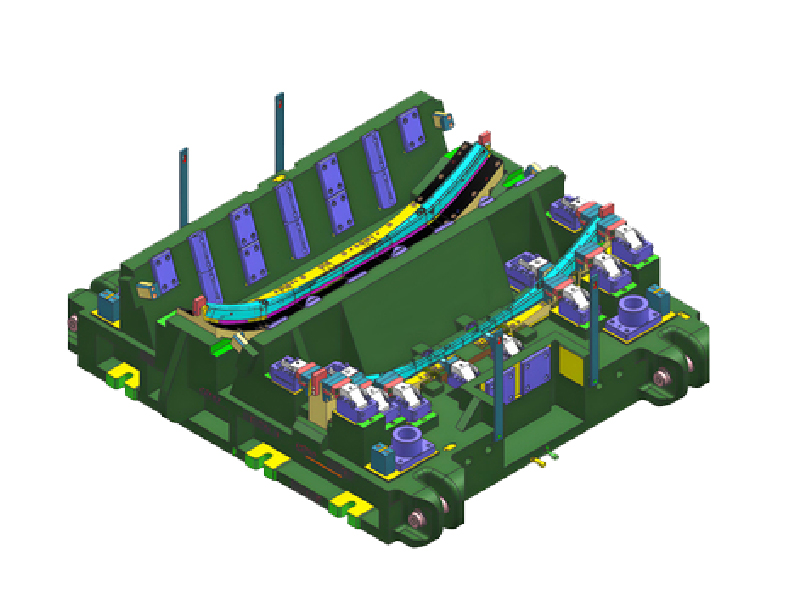 Cold stamping single process die-5